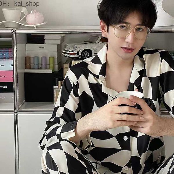 women's sleep & lounge 2023 spring autumn ice silk pajamas summer can wear couples satin homewear set 41
women's sleep & lounge 2023 spring autumn ice silk pajamas summer can wear couples satin homewear set 41