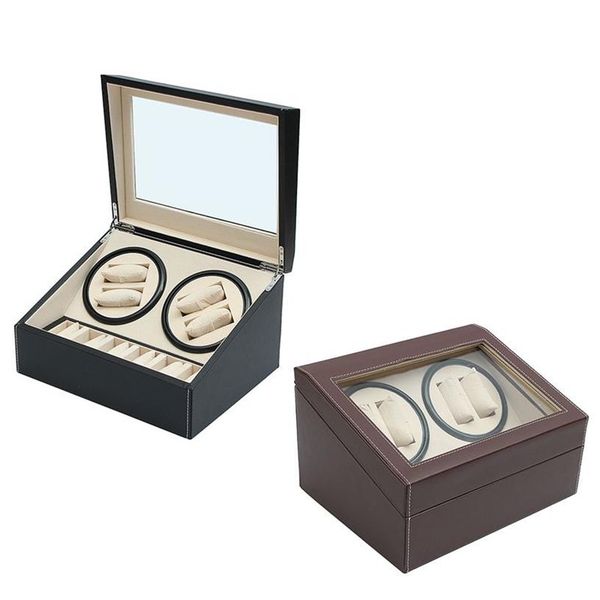 pu leather automatic 4 6 watch winder rotator storage case display box organizer silent operation automatic rotation all aspects205k, Black;blue
pu leather automatic 4 6 watch winder rotator storage case display box organizer silent operation automatic rotation all aspects205k, Black;blue