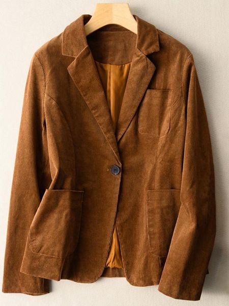 pants women vintage corduroy blazer zanzea solid lapel outwear spring autumn long sleeve cardigans female ol casual jackets oversized, White
pants women vintage corduroy blazer zanzea solid lapel outwear spring autumn long sleeve cardigans female ol casual jackets oversized, White