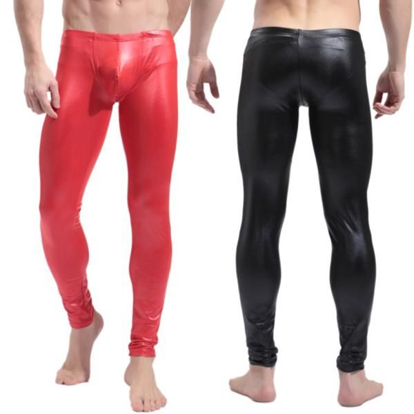 pants mens black/red faux patent leather skinny pencil pants pu latex stretch leggings men clubwear bodywear trousers
pants mens black/red faux patent leather skinny pencil pants pu latex stretch leggings men clubwear bodywear trousers