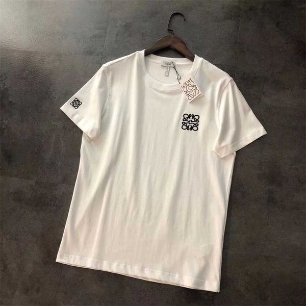 smallpox version luo new spring/summer embroidered round neck short sleeve t-shirt for men and women half sleeves, White;black
smallpox version luo new spring/summer embroidered round neck short sleeve t-shirt for men and women half sleeves, White;black