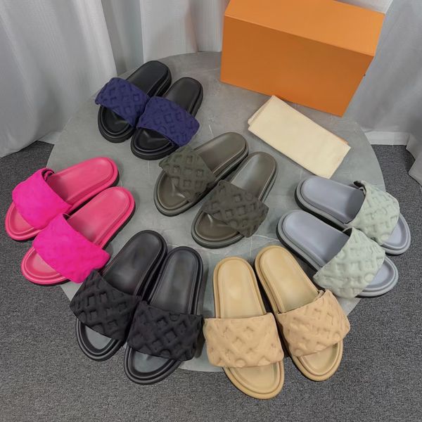 brand designer slipper luxurious sandles pool pillow comfort mule slides platforms platform sandal for woman real leather summer shoe with b, Black
brand designer slipper luxurious sandles pool pillow comfort mule slides platforms platform sandal for woman real leather summer shoe with b, Black