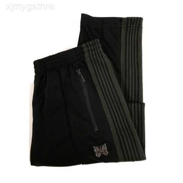 17 colors mens designer pants needles butterfly embroidery velvet side stripes breasted retro casual trousers fashion sweatpants 6jw7k, Black
17 colors mens designer pants needles butterfly embroidery velvet side stripes breasted retro casual trousers fashion sweatpants 6jw7k, Black