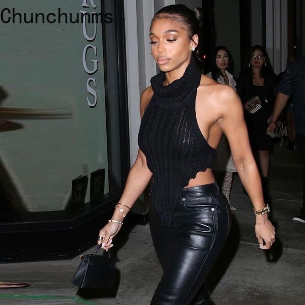 tanks 2022 spring high collar irregular slim knitting vest cropped for woman streetwear casual sleeveless tank fashion solid y2k, Black;white
tanks 2022 spring high collar irregular slim knitting vest cropped for woman streetwear casual sleeveless tank fashion solid y2k, Black;white