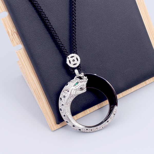 black silver fine chain diamond pendants long necklaces for women trendy animal luxury designer jewelry party christmas wedding gifts girls
black silver fine chain diamond pendants long necklaces for women trendy animal luxury designer jewelry party christmas wedding gifts girls