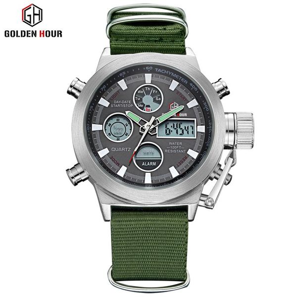 brand goldenhour fashion trend mens watch relogio hombre automatic sport man watches military male clocks relogio masculino263r, Slivery;brown
brand goldenhour fashion trend mens watch relogio hombre automatic sport man watches military male clocks relogio masculino263r, Slivery;brown