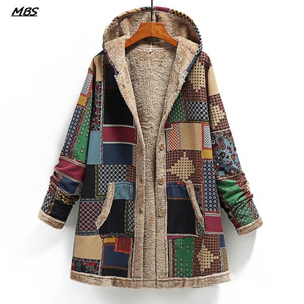fur popular winter vintage women coat warm printing thick fleece hoodies long jacket with pocket ladies outwear loose new women coat, Black
fur popular winter vintage women coat warm printing thick fleece hoodies long jacket with pocket ladies outwear loose new women coat, Black