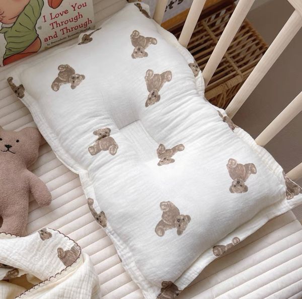 pillows baby shaping pillow cartoon cute bear cotton breathable soft pillow to prevent flat pillow 230422
pillows baby shaping pillow cartoon cute bear cotton breathable soft pillow to prevent flat pillow 230422