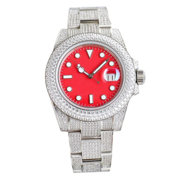 all diamond mens watch womens automatic mechanical 3135 movement 40mm watch diamond-encrusted steel bracelet sapphire waterproof business wa, Slivery;brown
all diamond mens watch womens automatic mechanical 3135 movement 40mm watch diamond-encrusted steel bracelet sapphire waterproof business wa, Slivery;brown