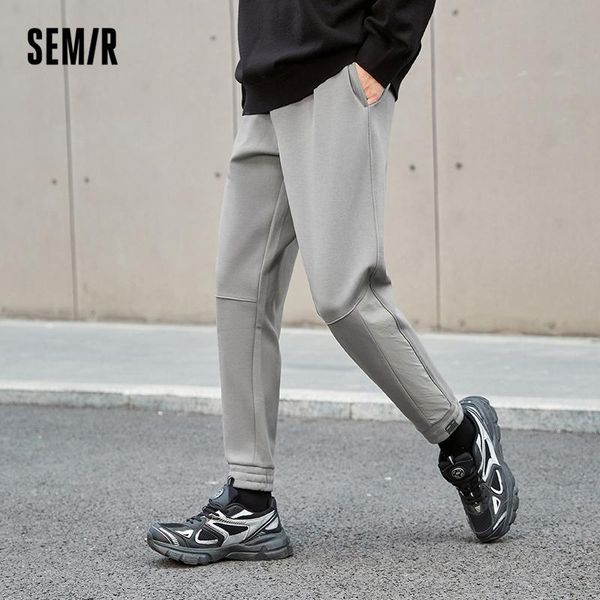 pants semir casual pants men autumn jogging sports pants 2022 new stitching design sense leggings daily sweatpants, Black
pants semir casual pants men autumn jogging sports pants 2022 new stitching design sense leggings daily sweatpants, Black