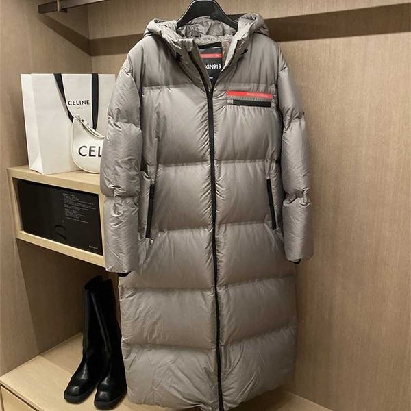 26% off family degrees extreme cold thickened and loose fitting large size long white goose down women's over knee jacket, Black
26% off family degrees extreme cold thickened and loose fitting large size long white goose down women's over knee jacket, Black
