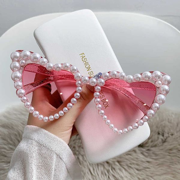 sunglasses pink heart pearl sunglasses europe and america oversize sun glasses female outdoor beach glasses shades eyeglasses uv400 j230422, White;black
sunglasses pink heart pearl sunglasses europe and america oversize sun glasses female outdoor beach glasses shades eyeglasses uv400 j230422, White;black