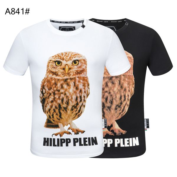 plein-plein t shirt mens metal letters embroidered european fashion streetwear trend round neck pullover 109, White;black
plein-plein t shirt mens metal letters embroidered european fashion streetwear trend round neck pullover 109, White;black