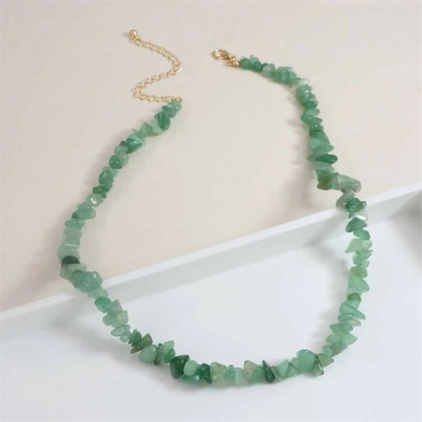 pendant necklaces 2022 bohemian green gravel natural semi-precious stone necklace women's fashion necklace jewelry collares womens pend, Silver
pendant necklaces 2022 bohemian green gravel natural semi-precious stone necklace women's fashion necklace jewelry collares womens pend, Silver