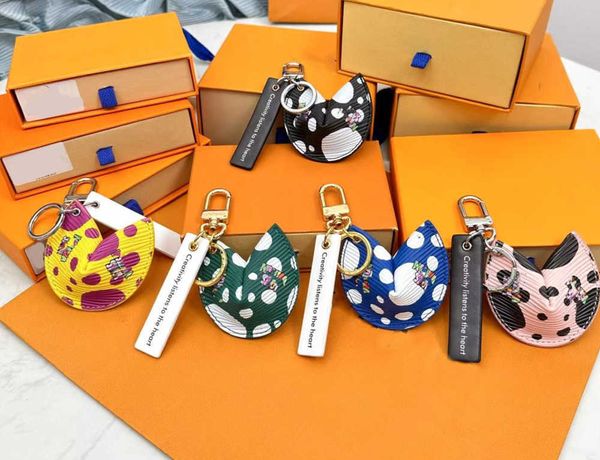 with box fortune cookie bag hanging keychain car flower charm jewelry gifts fashion pu leather key chain accessories, Silver
with box fortune cookie bag hanging keychain car flower charm jewelry gifts fashion pu leather key chain accessories, Silver
