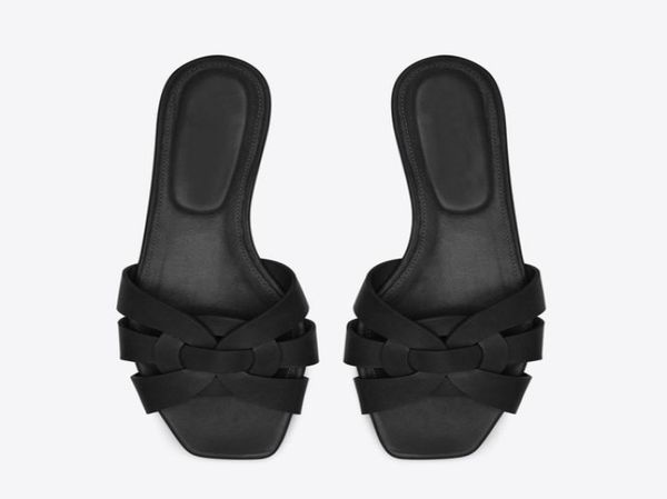 brand new women tribute flat sandals shoes woman fashion slipper genuine smooth leather slide with intertwining straps sa6304754, Black
brand new women tribute flat sandals shoes woman fashion slipper genuine smooth leather slide with intertwining straps sa6304754, Black