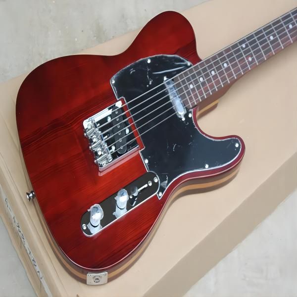 wine red electric guitar with alder body,rosewood fretboard,strings through body,can be customized as request
wine red electric guitar with alder body,rosewood fretboard,strings through body,can be customized as request