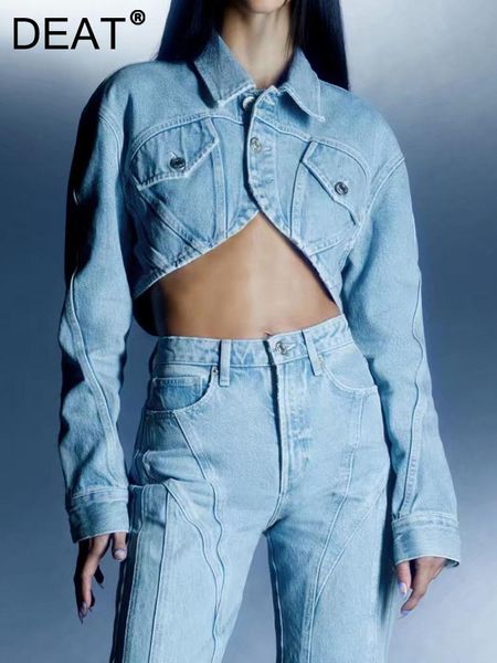 jackets deat fashion women's short denim jackets new lapel long sleeve pocket single breasted solid coat female autumn 2022 17a1149, Black;brown
jackets deat fashion women's short denim jackets new lapel long sleeve pocket single breasted solid coat female autumn 2022 17a1149, Black;brown