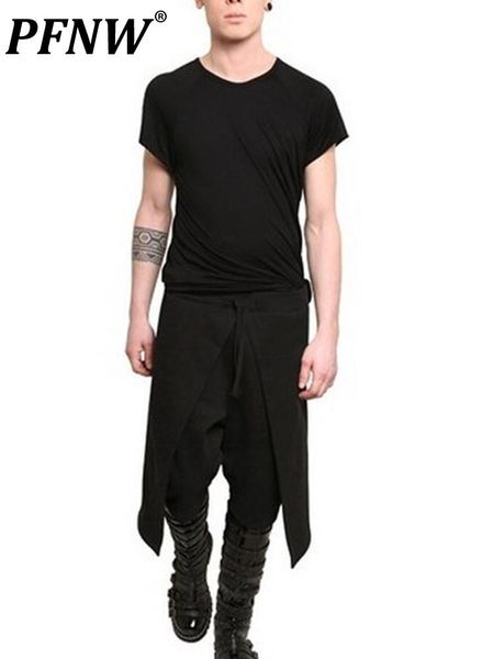 pants pfnw darkwear men's casual tide pants trouser skirts performance clothes nightclub hairdresser harlan techwear pants 12a3169, Black
pants pfnw darkwear men's casual tide pants trouser skirts performance clothes nightclub hairdresser harlan techwear pants 12a3169, Black
