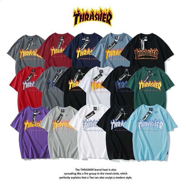 t shirt trendy american flame short sleeve men's classic letter printing loose size couple half sleeve american t-shirt women, White;black
t shirt trendy american flame short sleeve men's classic letter printing loose size couple half sleeve american t-shirt women, White;black