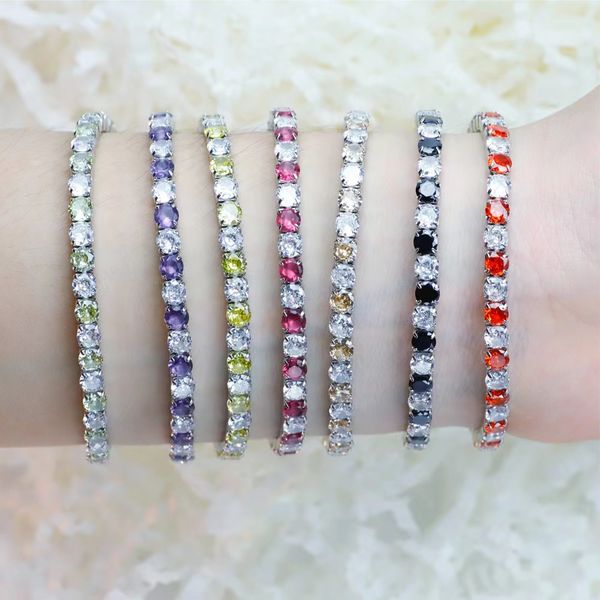 Designer Bracelet Tennis Bracelet Zircon Beads Men Bangle Chains Strand Bracelets for Women Pulseiras Bijoux Silver Crystal Bracelets 
Designer Bracelet Tennis Bracelet Zircon Beads Men Bangle Chains Strand Bracelets for Women Pulseiras Bijoux Silver Crystal Bracelets