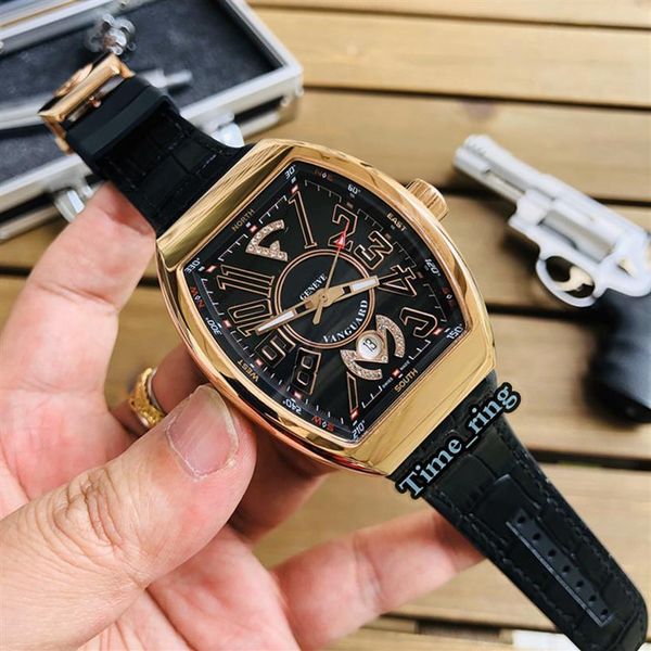 edition v 45 sc dt black date dial rose gold steel case automatic mechanical movement mens watch black leather strap brand wa298c, Slivery;brown
edition v 45 sc dt black date dial rose gold steel case automatic mechanical movement mens watch black leather strap brand wa298c, Slivery;brown