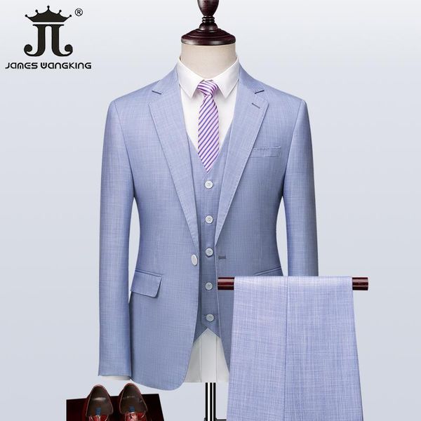 blazers ( jacket + vest + pants ) brand summer thin solid color mens formal business slim suit 3piece groom wedding party dress blue, White;black
blazers ( jacket + vest + pants ) brand summer thin solid color mens formal business slim suit 3piece groom wedding party dress blue, White;black