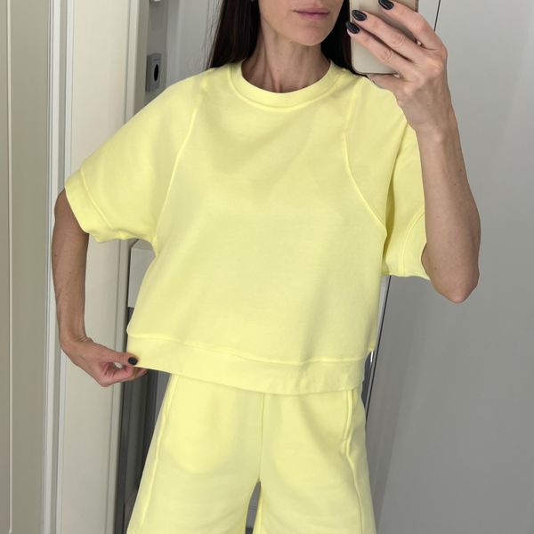 dress casual sports suit women's tide 2022 summer new sweater fashion shortsleeved shorts women's loose college style 2piece set, White
dress casual sports suit women's tide 2022 summer new sweater fashion shortsleeved shorts women's loose college style 2piece set, White