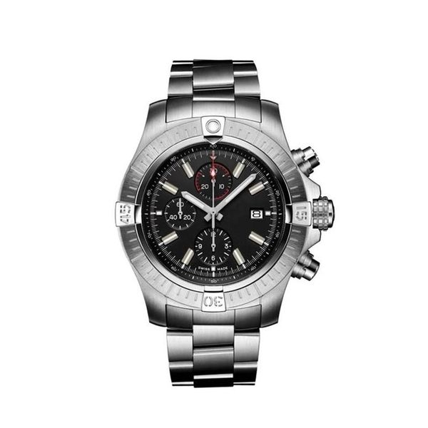 new super avenger ii 1884 mens watches quartz chronograph stainless steel bracelet sapphire glass black blue leather sport287p, Slivery;brown
new super avenger ii 1884 mens watches quartz chronograph stainless steel bracelet sapphire glass black blue leather sport287p, Slivery;brown