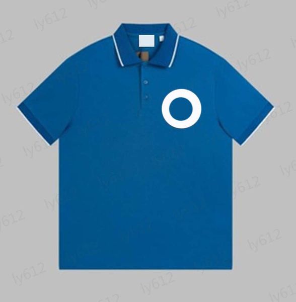 classics blue designer mens t-shirts spring summer fashion casual luxury loose fashion brand logo printed polo short sleeve beaded fabric po, White;black
classics blue designer mens t-shirts spring summer fashion casual luxury loose fashion brand logo printed polo short sleeve beaded fabric po, White;black