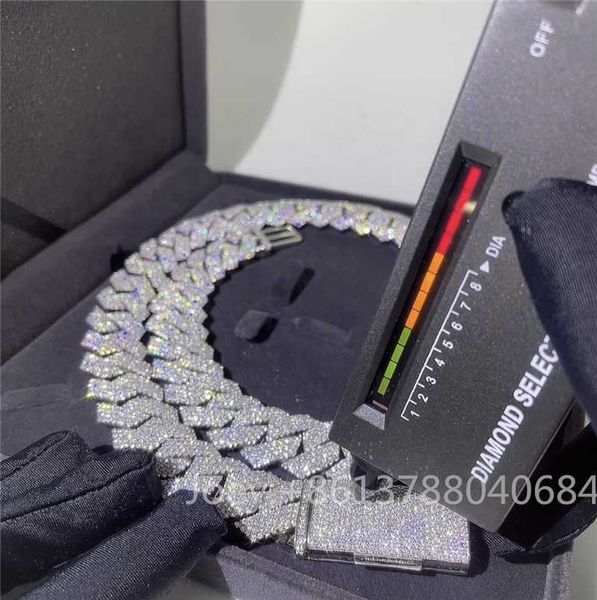 hip hop jewelry 4 rows silver gold plated necklace vvs moissanite diamond cuban link chain necklace for men
hip hop jewelry 4 rows silver gold plated necklace vvs moissanite diamond cuban link chain necklace for men