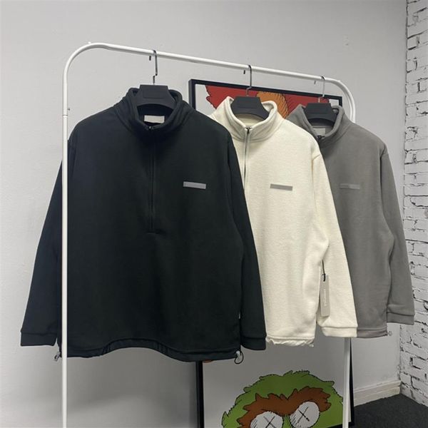 22fw usa fleece half zipper hoodie autumn winter fashion warm skateboard stand collar pullover sweatshirt307l, Black;brown
22fw usa fleece half zipper hoodie autumn winter fashion warm skateboard stand collar pullover sweatshirt307l, Black;brown