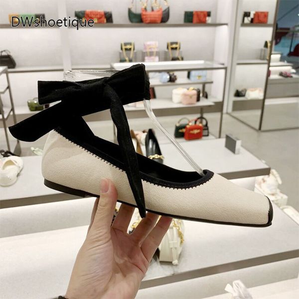 dress shoes square toe women ballet flats lace up casual outside pumps 230421, Black
dress shoes square toe women ballet flats lace up casual outside pumps 230421, Black