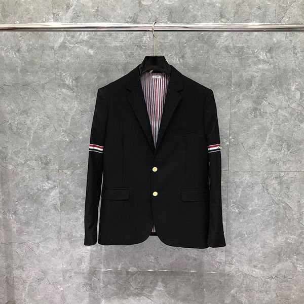 blazers tb thom male suit autunm winter man jacket fashion brand coat armband stripe blazer custom wholesale formal casual black tb suit, White;black
blazers tb thom male suit autunm winter man jacket fashion brand coat armband stripe blazer custom wholesale formal casual black tb suit, White;black