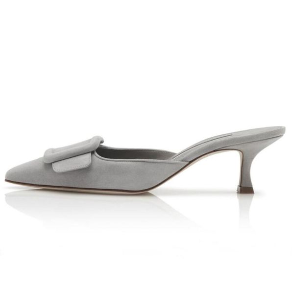 fashion women sandals pumps may 50mm light grey charcoal black navy blue suede kitten heel mules italy slingback pointed toe s9607128
fashion women sandals pumps may 50mm light grey charcoal black navy blue suede kitten heel mules italy slingback pointed toe s9607128