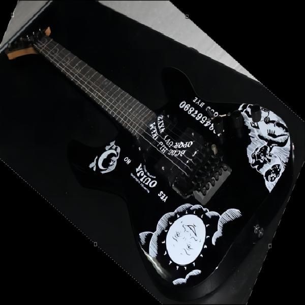 in stock-7v electric guitar, fingerboard, pick-upguard flower of life mosaic, color shell binding, floyd rose tremolo system rock guitar
in stock-7v electric guitar, fingerboard, pick-upguard flower of life mosaic, color shell binding, floyd rose tremolo system rock guitar