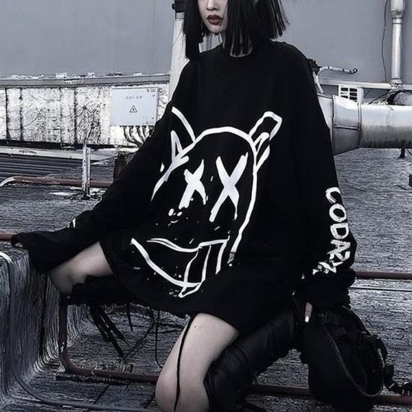 t-shirt fernan graffiti graphic tees grunge hip hop tshirts women harajuku anime t shirt korean 2021 gothic long sleeve alt clothes, White
t-shirt fernan graffiti graphic tees grunge hip hop tshirts women harajuku anime t shirt korean 2021 gothic long sleeve alt clothes, White