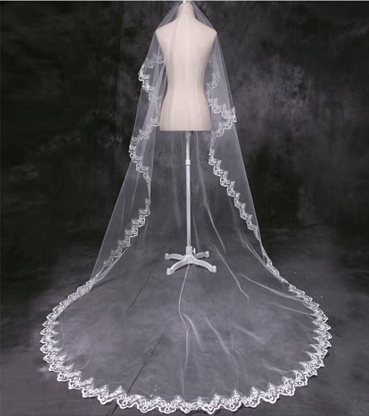veu de noiva longo 2020 whitered cathedral wedding veil wedding accessories lace bridal veil lace veil 3 meters8647817, Black
veu de noiva longo 2020 whitered cathedral wedding veil wedding accessories lace bridal veil lace veil 3 meters8647817, Black