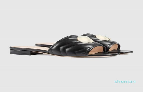 2022spring and summer latest women039s wear brand sandal designer customized jelly color metal button fashion slipper flat hee2890125, Black
2022spring and summer latest women039s wear brand sandal designer customized jelly color metal button fashion slipper flat hee2890125, Black