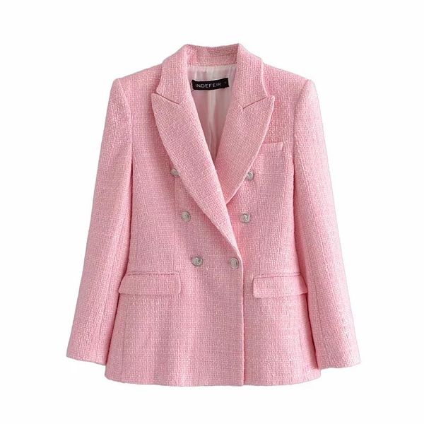 pants women fashion double breasted tweed check blazers coat vintage long sleeve female outerwear and high waist short skirt, White
pants women fashion double breasted tweed check blazers coat vintage long sleeve female outerwear and high waist short skirt, White