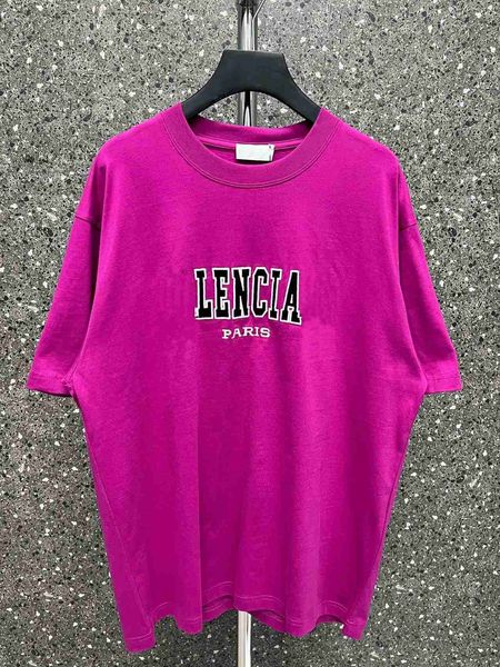 t shirt the correct version of b home fashion brand paris summer embroidery big letter short sleeve casual shoulder drop loose men's an, White;black
t shirt the correct version of b home fashion brand paris summer embroidery big letter short sleeve casual shoulder drop loose men's an, White;black