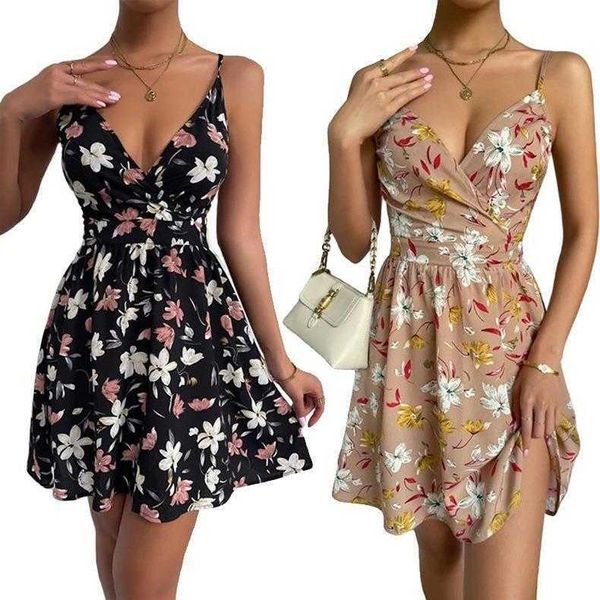 summer womens elegant slip dress v neck pullover print sleeveless, Black;gray
summer womens elegant slip dress v neck pullover print sleeveless, Black;gray