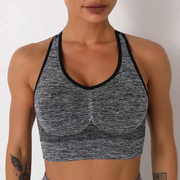 tanks 2021 new push up sports fitness women sport female sport gym crop vest padded seamless brassiere sports workout bra, Black;white
tanks 2021 new push up sports fitness women sport female sport gym crop vest padded seamless brassiere sports workout bra, Black;white
