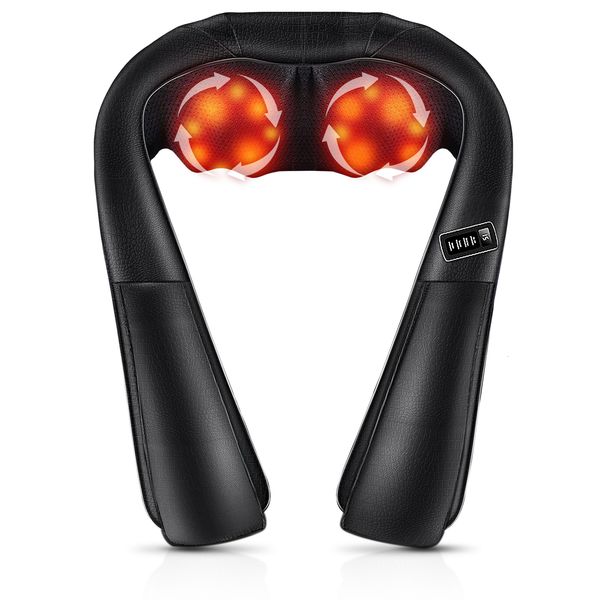 back massager bilitok shiatsu neck and with heat electric deep tissue kneading massage pillow for shoulder muscl 230421
back massager bilitok shiatsu neck and with heat electric deep tissue kneading massage pillow for shoulder muscl 230421