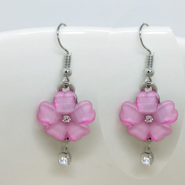 minimalist acrylic flower dangle drop earrings for women simple rhinestone pendant earrings vintage jewelry party gifts, Silver
minimalist acrylic flower dangle drop earrings for women simple rhinestone pendant earrings vintage jewelry party gifts, Silver