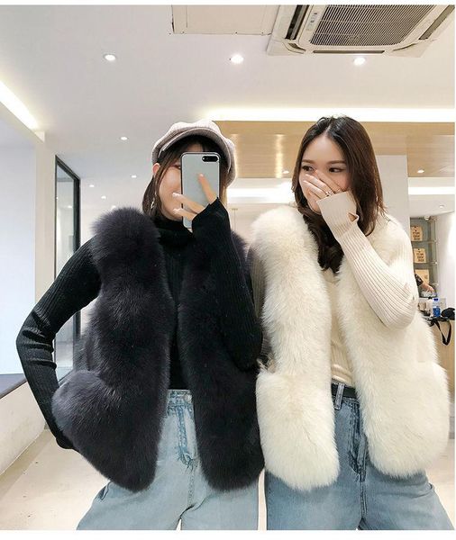 vests 2022 fur grass plush wool outwear waistcoat loose over coat vest sleeveless cloth winter clothes underwaist for women girl, Black;white
vests 2022 fur grass plush wool outwear waistcoat loose over coat vest sleeveless cloth winter clothes underwaist for women girl, Black;white