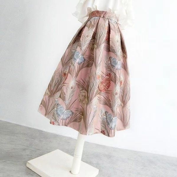 skirts women's stereoscopic embroidered flower skirts with zipper high waist jacquard pockets ball gown skirt s- spring 230422, Black
skirts women's stereoscopic embroidered flower skirts with zipper high waist jacquard pockets ball gown skirt s- spring 230422, Black