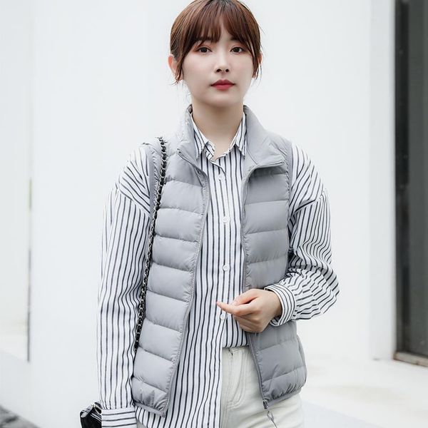 parkas brand women sleeveless jacket ultra light 90% white duck down casual outwear vests portable windproof warm waistcoat seamless, Black
parkas brand women sleeveless jacket ultra light 90% white duck down casual outwear vests portable windproof warm waistcoat seamless, Black