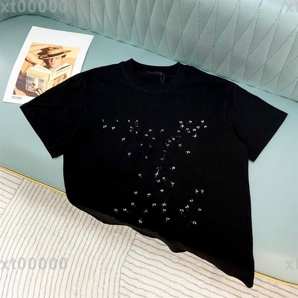 22ss designer letter printed t shirts tee sweatshirt fashion high street short sleeves summer casual t-shirt breathable men women 277w, Black;brown
22ss designer letter printed t shirts tee sweatshirt fashion high street short sleeves summer casual t-shirt breathable men women 277w, Black;brown