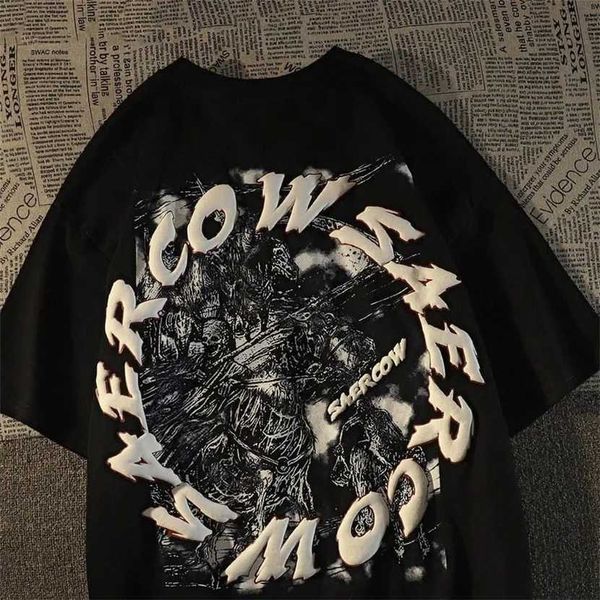 26% off clothing designer quality chaopai loose hip hop style men's street ins versatile short sleeve dress t-shirt, White;black
26% off clothing designer quality chaopai loose hip hop style men's street ins versatile short sleeve dress t-shirt, White;black
